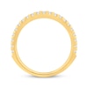 Thumbnail Image 3 of Previously Owned Diamond Wedding Band 3/8 ct tw Round-cut 14K Yellow Gold