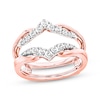 Thumbnail Image 1 of Previously Owned Diamond Enhancer Ring 3/8 ct tw Round-cut 14K Two-Tone Gold