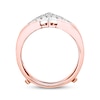 Thumbnail Image 2 of Previously Owned Diamond Enhancer Ring 3/8 ct tw Round-cut 14K Two-Tone Gold