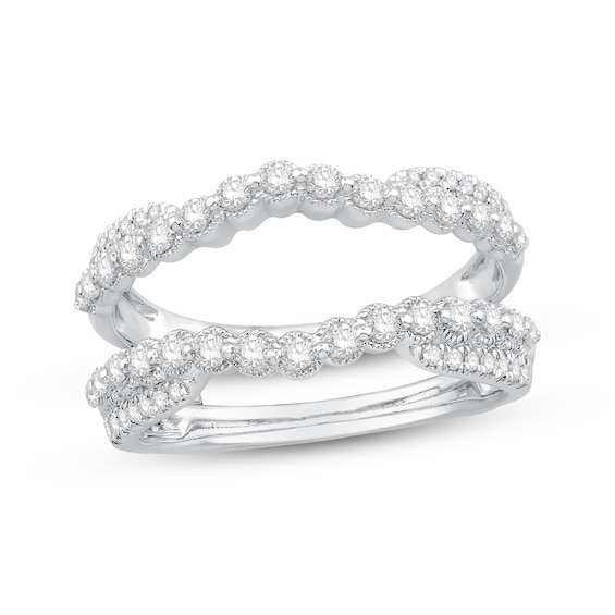 Previously Owned Diamond Enhancer Band 5/8 ct tw Round-Cut 14K White Gold