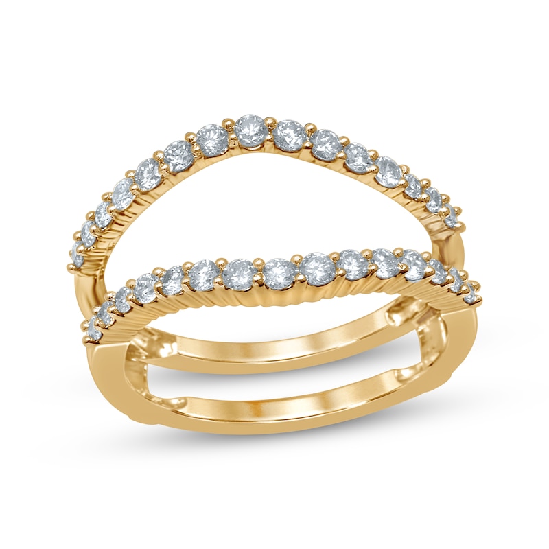 Main Image 1 of Previously Owned Diamond Enhancer Ring 1/2 ct tw Round-cut 14K Yellow Gold