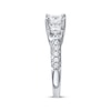 Thumbnail Image 3 of Previously Owned 3-Stone Diamond Engagement Ring 2 ct tw Princess-cut 14K White Gold