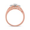 Thumbnail Image 3 of Previously Owned Three-Stone Diamond Ring 1/2 ct tw Round-cut 14K Two-Tone Gold