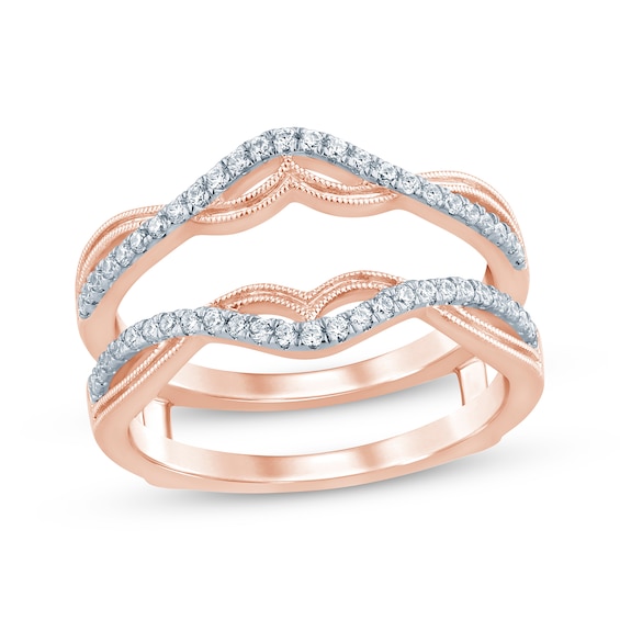 Previously Owned Diamond Enhancer Ring 1/4 ct tw 14K Rose Gold