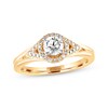 Thumbnail Image 1 of Previously Owned Ever Us Diamond Engagement Ring 5/8 ct tw Round 14K Yellow Gold