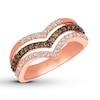 Thumbnail Image 1 of Previously Owned Le Vian Chocolate Diamond Ring 5/8 ct tw 14K Strawberry Gold