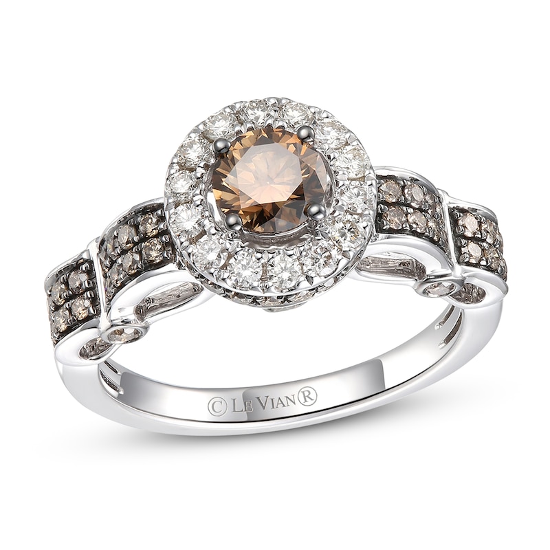 Main Image 1 of Previously Owned Le Vian Diamond Ring 1-1/6 ct tw 14K Vanilla Gold