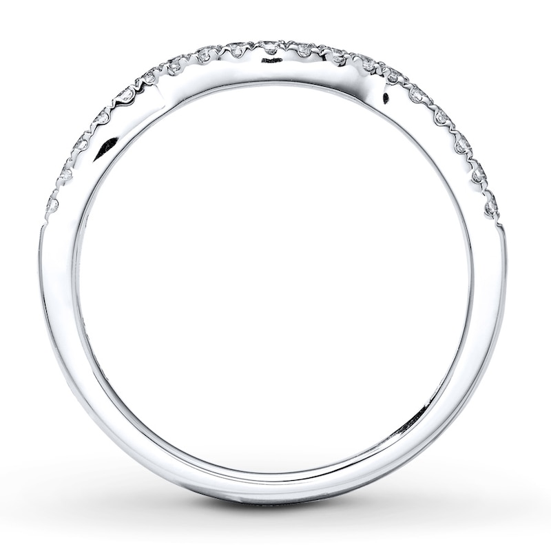 Main Image 2 of Previously Owned Radiant Reflections Diamond Wedding Band 1/5 ct tw 14K Gold