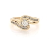 Thumbnail Image 1 of Previously Owned Diamond Engagement Ring 3/8 ct tw Round-cut 10K Yellow Gold