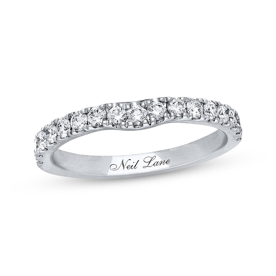 Previously Owned Neil Lane Wedding Band 1/2 ct tw Diamonds 14K White Gold