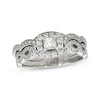 Thumbnail Image 1 of Previously Owned Neil Lane Princess-Cut Diamond Bridal Set 7/8 ct tw 14K White Gold Size 8.25