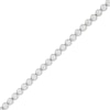 Thumbnail Image 1 of Previously Owned Diamond Tennis Bracelet 3 ct tw Round-Cut 10K White Gold 7&quot;