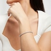 Thumbnail Image 4 of Previously Owned Diamond Tennis Bracelet 3 ct tw Round-Cut 10K White Gold 7"