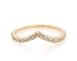 Previously Owned Diamond Wedding Band 1/8 ct tw Round-cut 14K Yellow Gold
