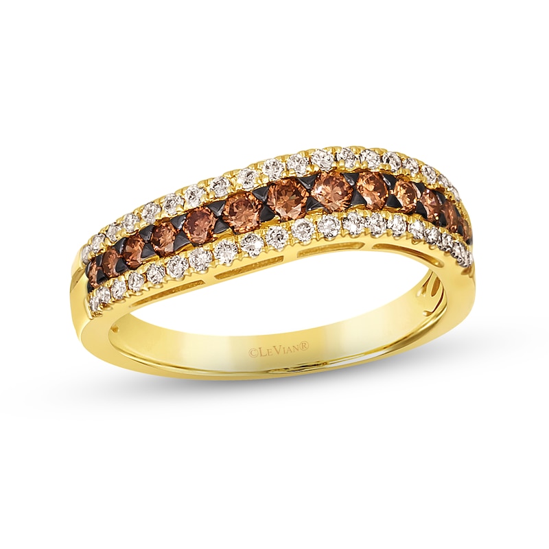 Main Image 1 of Previously Owned Le Vian Diamond Ring 5/8 ct tw 14K Honey Gold