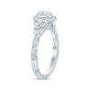 Thumbnail Image 2 of Previously Owned Monique Lhuillier Bliss Oval-Cut Diamond Engagement Ring 1-1/5 ct tw 18K White Gold