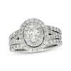 Thumbnail Image 1 of Previously Owned Neil Lane Oval-Cut Diamond Bridal Set 1-7/8 ct tw 14K White Gold Size 5