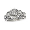 Thumbnail Image 1 of Previously Owned Diamond Bridal Set 1 ct tw Round-Cut 14K White Gold Size 6.5