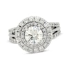 Thumbnail Image 1 of Previously Owned Round-Cut Diamond Engagement Ring  2-1/5 ct tw 14K White Gold Size 6