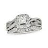 Thumbnail Image 1 of Previously Owned Neil Lane Princess-Cut Diamond Bridal Set 1 ct tw 14K White Gold Size 6.75