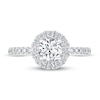 Thumbnail Image 3 of Previously Owned THE LEO Diamond Engagement Ring 1-1/8 ct tw Round-cut 14K White Gold