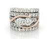 Thumbnail Image 1 of Previously Owned Ever Us Round-Cut Diamond Bridal Set 5-1/3 ct tw 14K Two-Tone Gold Size 7.5
