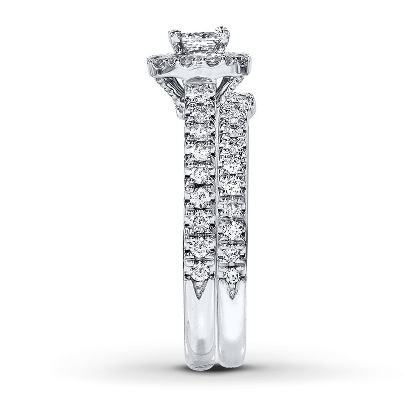 Main Image 3 of Previously Owned Neil Lane Bridal Set 1 ct tw Diamonds 14K White Gold Size 6.5