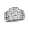 Thumbnail Image 1 of Previously Owned Princess-Cut Diamond Soldered Bridal Set 2 ct tw 14K White Gold Size 6.5