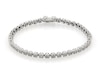 Thumbnail Image 0 of Previously Owned Diamond Tennis Bracelet 1 ct tw Round-cut 10K White Gold