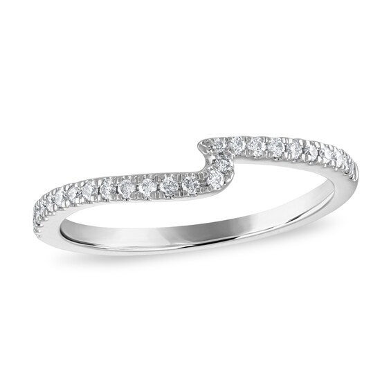 Previously Owned Diamond Wedding Band 1/ ct tw Round-cut 14K White Gold