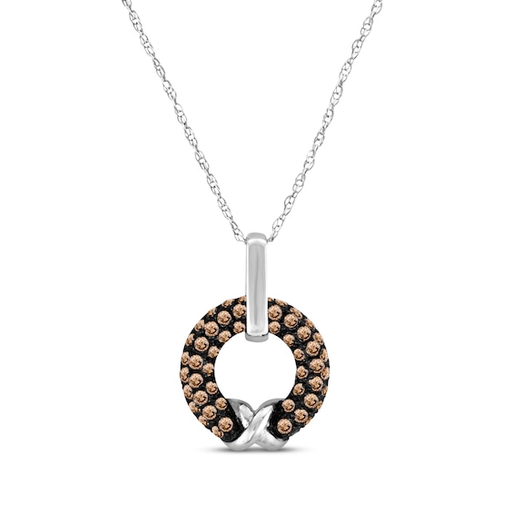 Previously Owned Le Vian Necklace 1/2 ct tw Diamonds 14K Vanilla Gold 18"