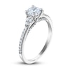 Thumbnail Image 2 of Previously Owned Royal Asscher Diamond Engagement Ring 1 ct tw Round 14K White Gold