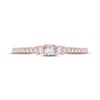Thumbnail Image 3 of Previously Owned Adrianna Papell Diamond Engagement Ring 1/4 ct tw Round-cut 14K Rose Gold