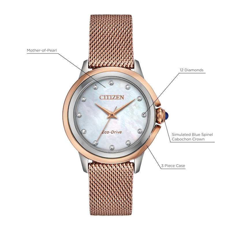 Main Image 4 of Previously Owned Citizen Ceci Women's Watch EM0796-75D