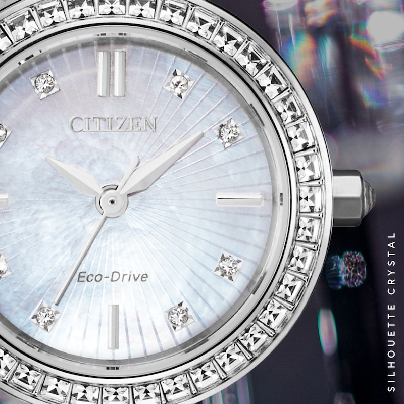 Main Image 4 of Previously Owned Citizen Silhouette Crystal Ladies' Watch EM0860-51D