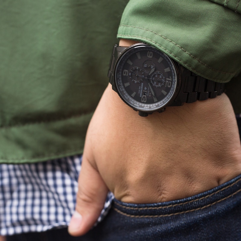 Main Image 5 of Previously Owned Citizen Men's Watch Nighthawk Chronograph CA0295-58E