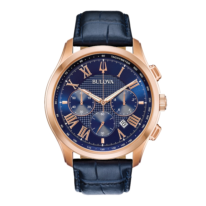 Main Image 1 of Previously Owned Bulova Men's Classic Wilton Chronograph Watch 97B170