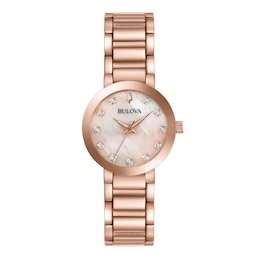Previously Owned Bulova Women's Modern Diamond Watch 97P132