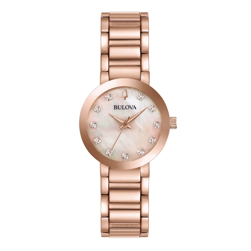 Main Image 1 of Previously Owned Bulova Women's Modern Diamond Watch 97P132