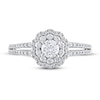 Thumbnail Image 3 of Previously Owned Adrianna Papell Diamond Engagement Ring 5/8 ct tw 14K White Gold