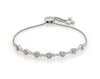 Thumbnail Image 1 of Previously Owned Diamond Bolo Bracelet 1/3 ct tw Round-cut 10K White Gold 9.5"