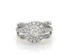 Thumbnail Image 1 of Previously Owned Round-Cut Diamond Bridal Set 1-3/4 ct tw 14K White Gold Size 6