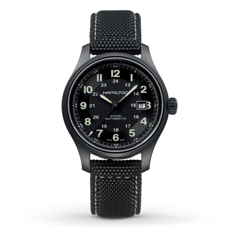 Main Image 1 of Previously Owned Hamilton Men's Watch Khaki Titanium Auto H70575733