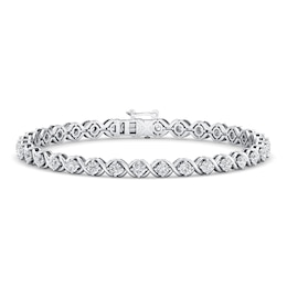 Previously Owned KAY Lab-Grown Diamonds Bracelet 3 ct tw 14K White Gold