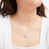 Thumbnail Image 3 of Previously Owned Lab-Created Diamonds by KAY Heart Necklace 1 ct tw 14K White Gold 18"