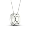 Thumbnail Image 3 of Previously Owned Lab-Created Diamonds by KAY Necklace 1/2 ct tw 14K White Gold 18"