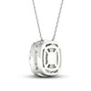 Thumbnail Image 3 of Previously Owned Lab-Created Diamonds by KAY Necklace 1/2 ct tw 14K White Gold 18"