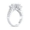 Thumbnail Image 2 of Previously Owned Lab-Grown Diamonds Multi-Diamond Center Engagement Ring 2-1/2 ct tw 14K White Gold