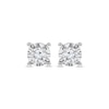 Thumbnail Image 2 of Previously Owned Radiant Reflections 1/2 ct tw Diamonds 10K White Gold Earrings (J/I3)
