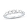 Thumbnail Image 1 of Previously Owned Diamond Wedding Band 1/2 ct tw Round-cut 10K White Gold